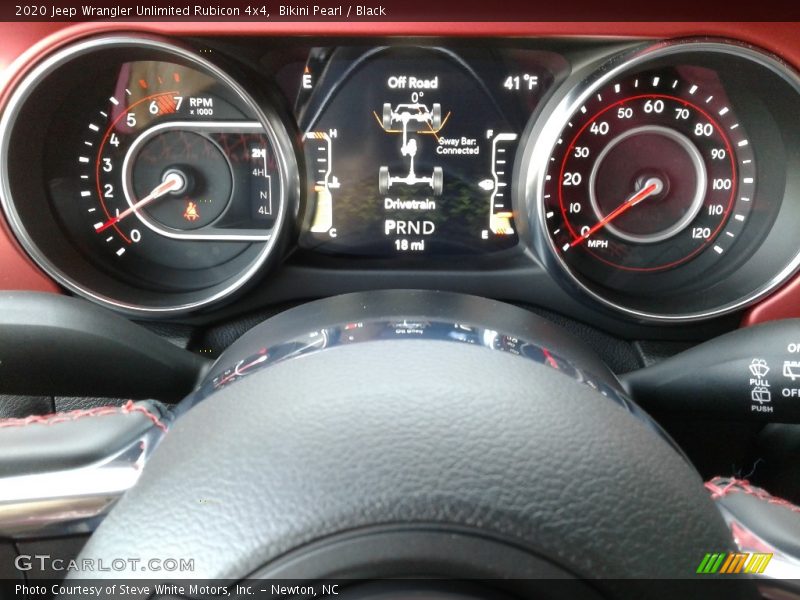 Bikini Pearl / Black 2020 Jeep Wrangler Unlimited Rubicon 4x4