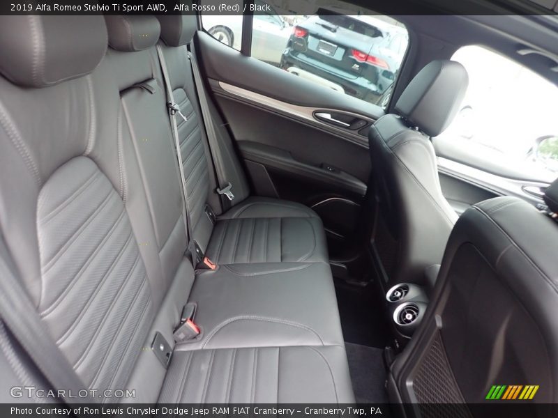 Alfa Rosso (Red) / Black 2019 Alfa Romeo Stelvio Ti Sport AWD