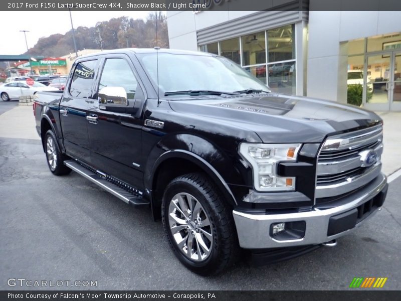 Shadow Black / Light Camel 2017 Ford F150 Lariat SuperCrew 4X4