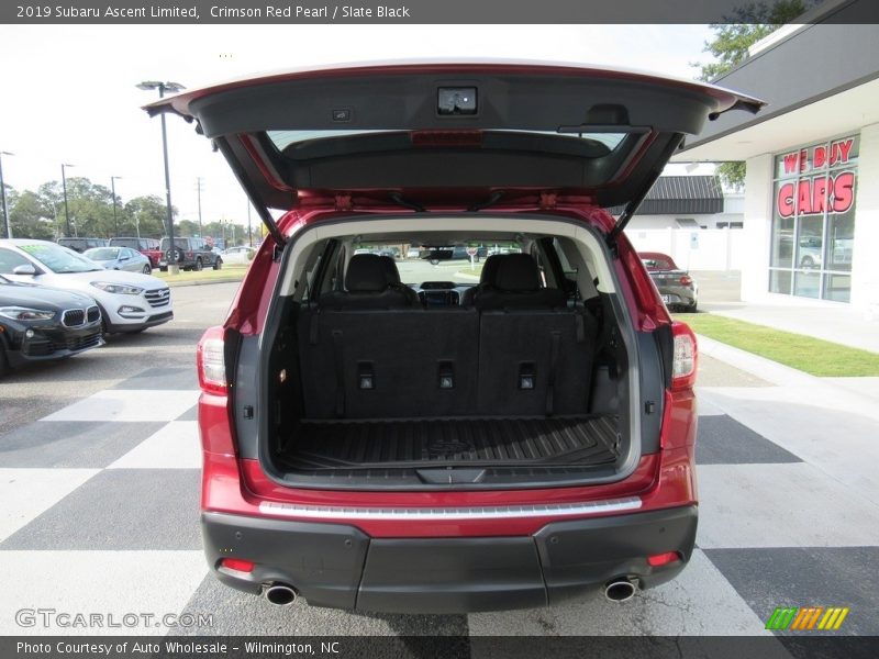 Crimson Red Pearl / Slate Black 2019 Subaru Ascent Limited