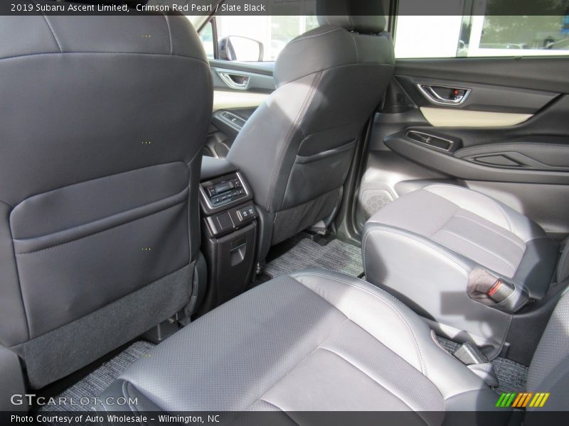 Crimson Red Pearl / Slate Black 2019 Subaru Ascent Limited