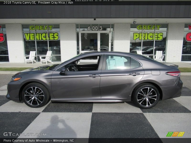 Predawn Gray Mica / Ash 2018 Toyota Camry SE