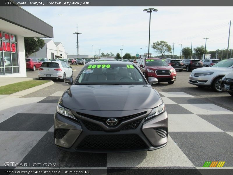 Predawn Gray Mica / Ash 2018 Toyota Camry SE