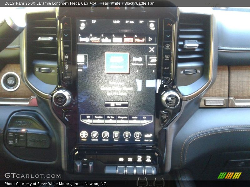 Controls of 2019 2500 Laramie Longhorn Mega Cab 4x4