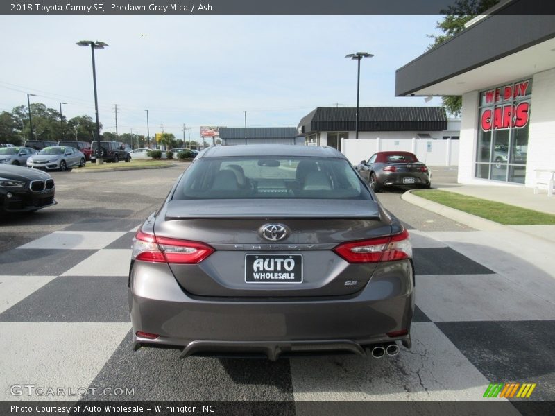 Predawn Gray Mica / Ash 2018 Toyota Camry SE