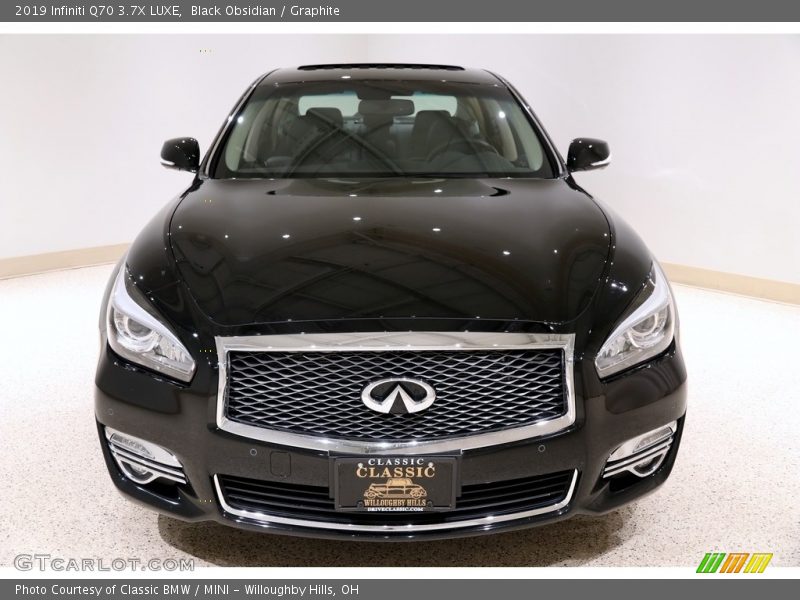 Black Obsidian / Graphite 2019 Infiniti Q70 3.7X LUXE