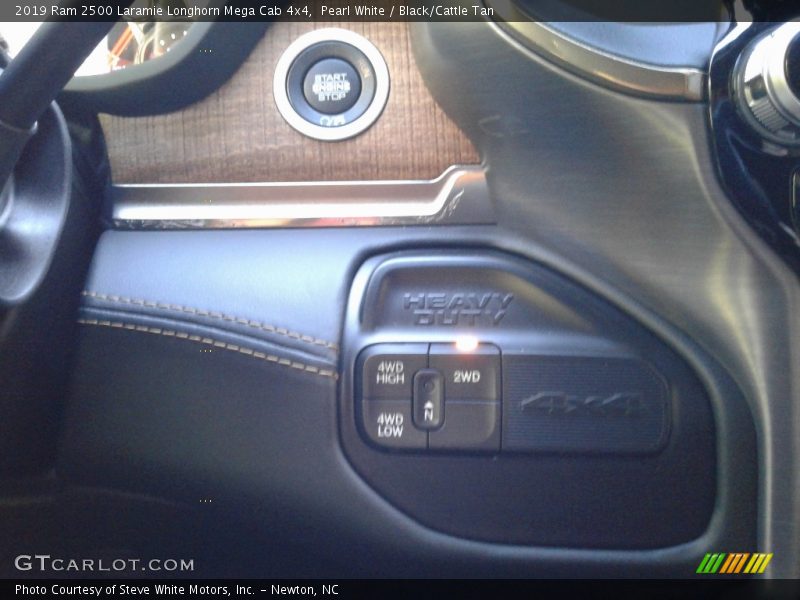 Controls of 2019 2500 Laramie Longhorn Mega Cab 4x4