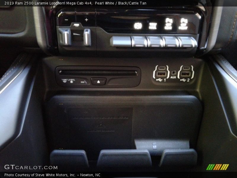 Controls of 2019 2500 Laramie Longhorn Mega Cab 4x4