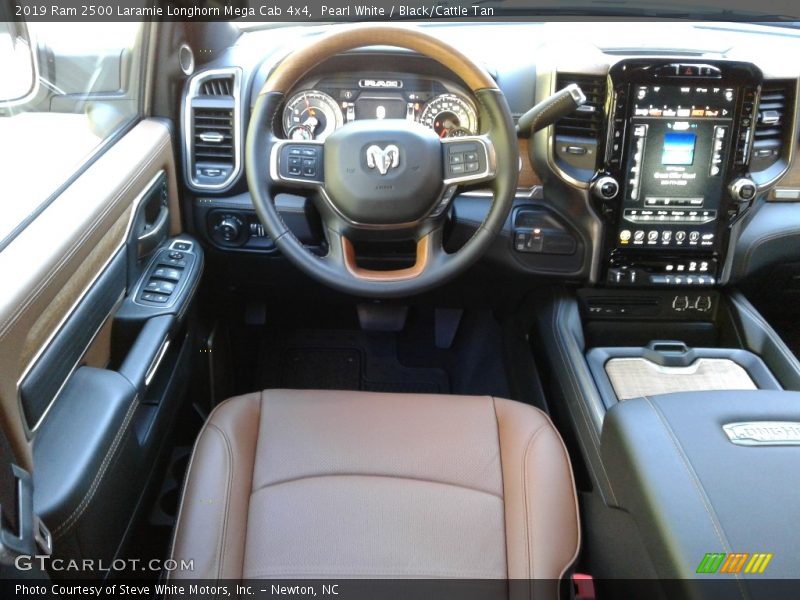 Dashboard of 2019 2500 Laramie Longhorn Mega Cab 4x4