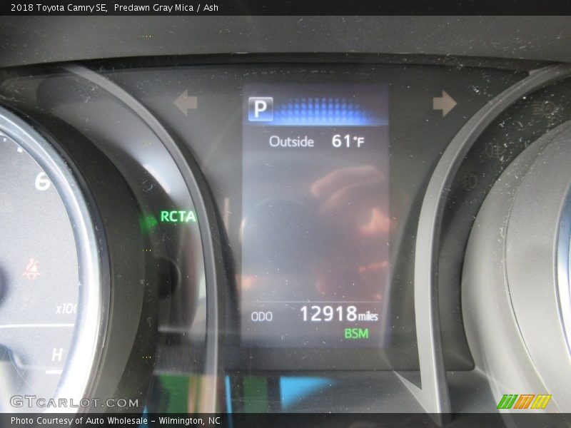 Predawn Gray Mica / Ash 2018 Toyota Camry SE