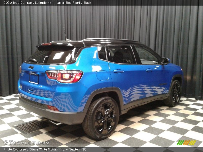 Laser Blue Pearl / Black 2020 Jeep Compass Latitude 4x4