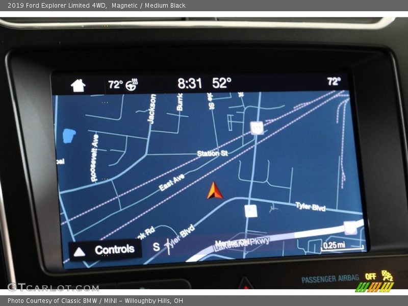 Magnetic / Medium Black 2019 Ford Explorer Limited 4WD