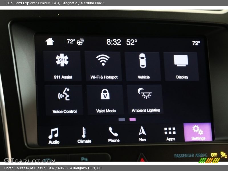 Magnetic / Medium Black 2019 Ford Explorer Limited 4WD