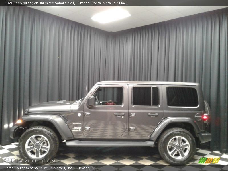 Granite Crystal Metallic / Black 2020 Jeep Wrangler Unlimited Sahara 4x4