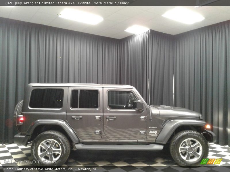 Granite Crystal Metallic / Black 2020 Jeep Wrangler Unlimited Sahara 4x4