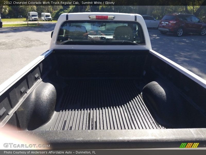 Summit White / Ebony 2012 Chevrolet Colorado Work Truck Regular Cab