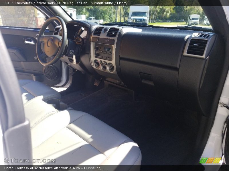 Summit White / Ebony 2012 Chevrolet Colorado Work Truck Regular Cab