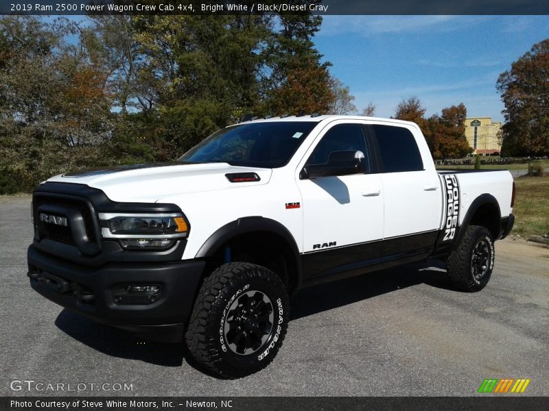 Bright White / Black/Diesel Gray 2019 Ram 2500 Power Wagon Crew Cab 4x4