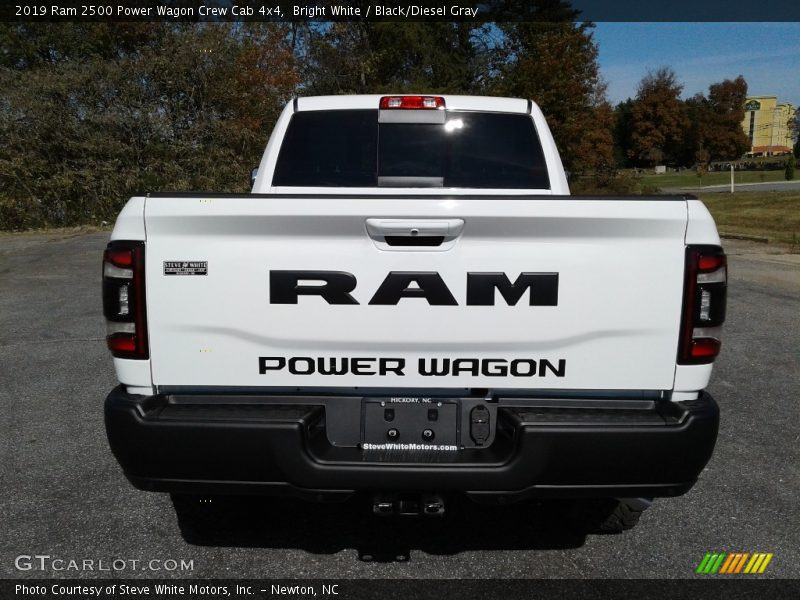 Bright White / Black/Diesel Gray 2019 Ram 2500 Power Wagon Crew Cab 4x4
