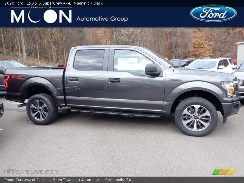 Magnetic / Black 2020 Ford F150 STX SuperCrew 4x4