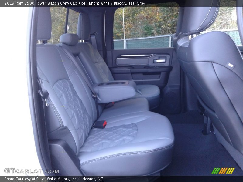 Rear Seat of 2019 2500 Power Wagon Crew Cab 4x4