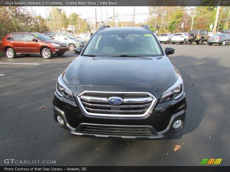 Crystal Black Silica / Slate Black 2019 Subaru Outback 2.5i Limited