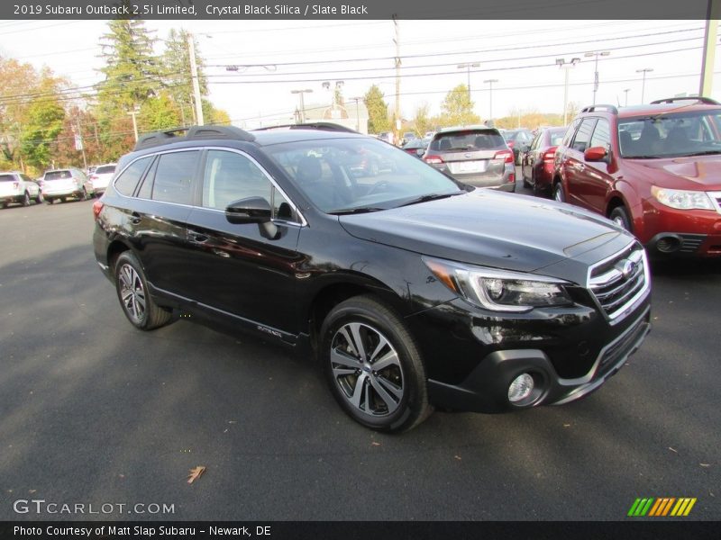 Crystal Black Silica / Slate Black 2019 Subaru Outback 2.5i Limited