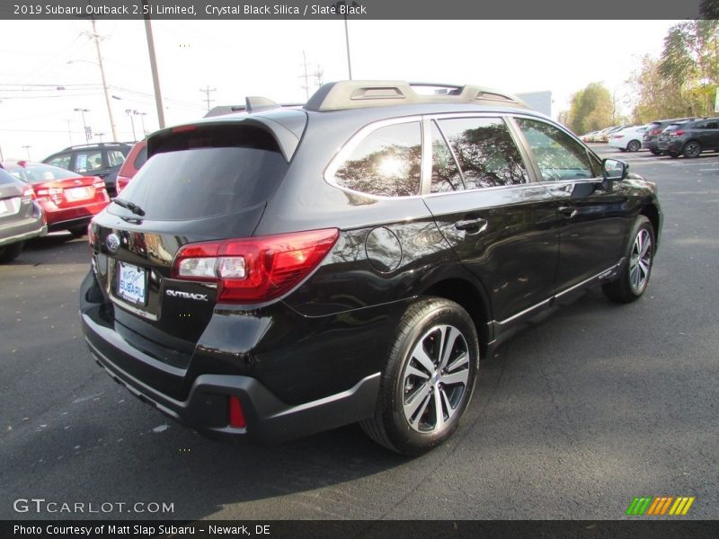 Crystal Black Silica / Slate Black 2019 Subaru Outback 2.5i Limited