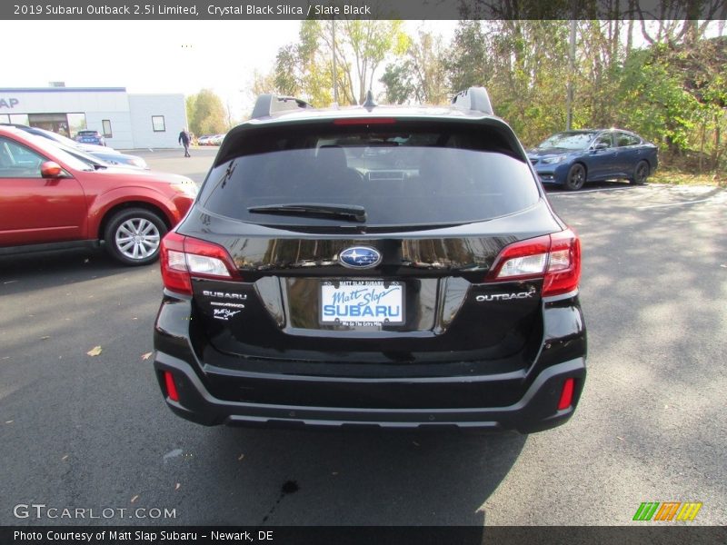 Crystal Black Silica / Slate Black 2019 Subaru Outback 2.5i Limited