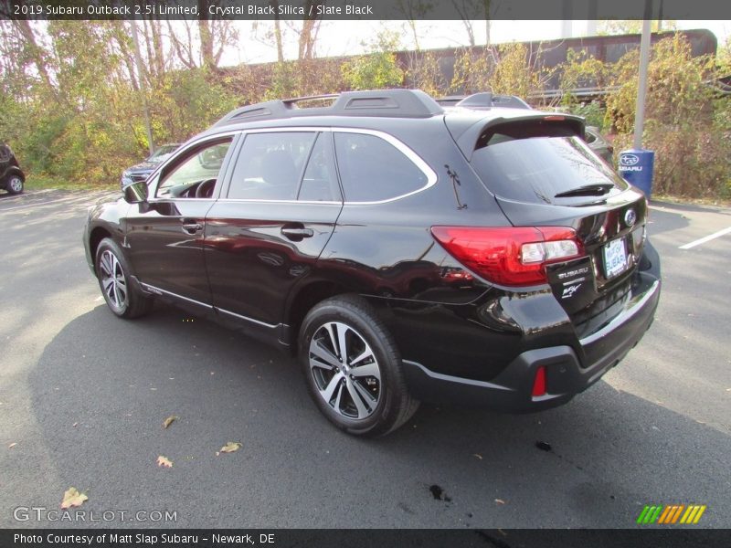 Crystal Black Silica / Slate Black 2019 Subaru Outback 2.5i Limited