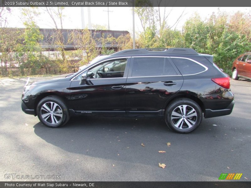 Crystal Black Silica / Slate Black 2019 Subaru Outback 2.5i Limited