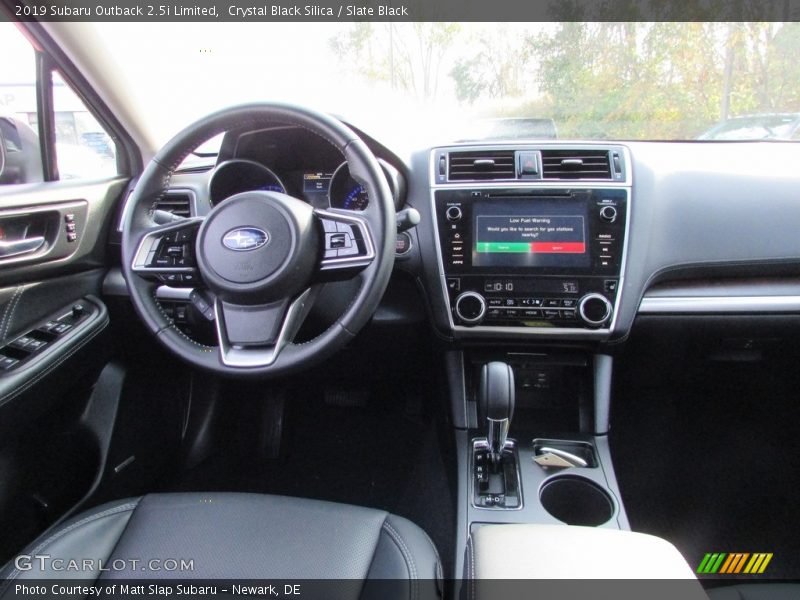 Crystal Black Silica / Slate Black 2019 Subaru Outback 2.5i Limited