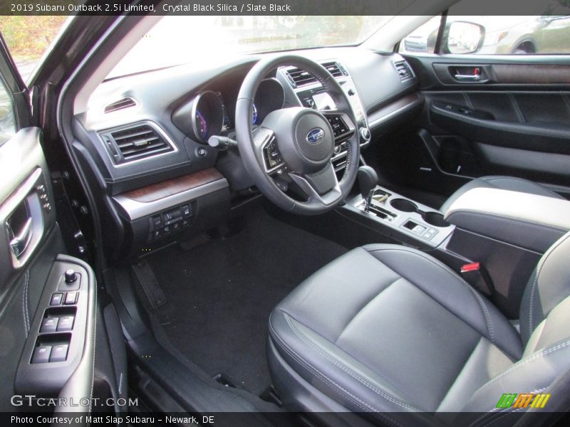 Crystal Black Silica / Slate Black 2019 Subaru Outback 2.5i Limited