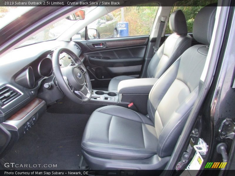 Crystal Black Silica / Slate Black 2019 Subaru Outback 2.5i Limited