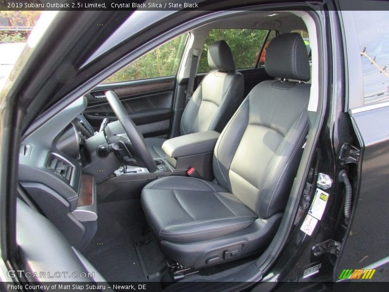 Crystal Black Silica / Slate Black 2019 Subaru Outback 2.5i Limited