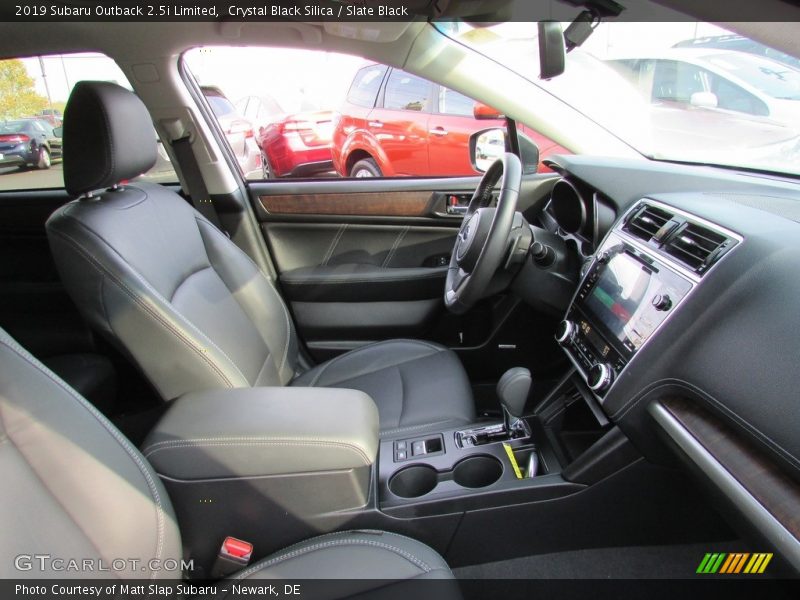 Crystal Black Silica / Slate Black 2019 Subaru Outback 2.5i Limited