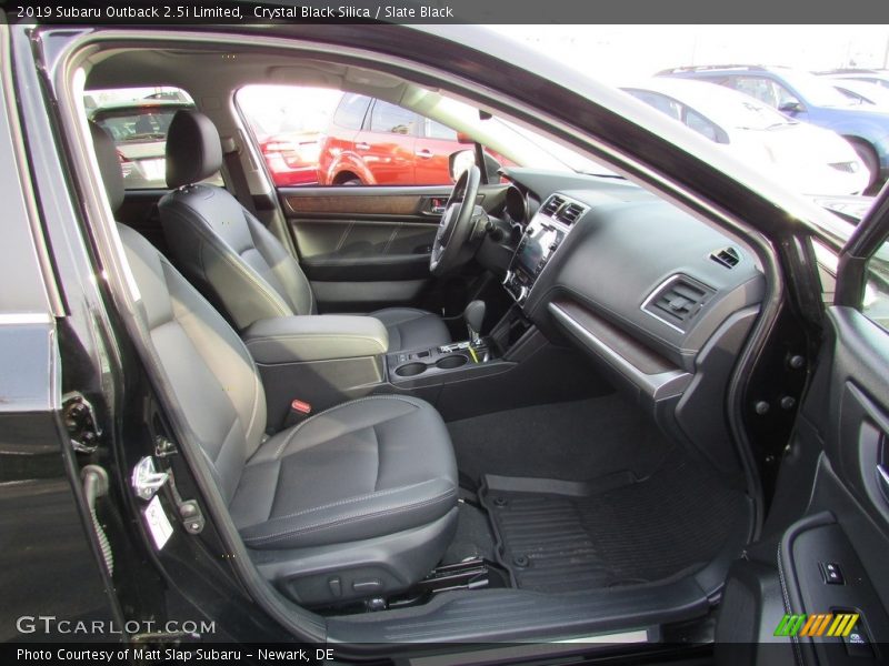 Crystal Black Silica / Slate Black 2019 Subaru Outback 2.5i Limited
