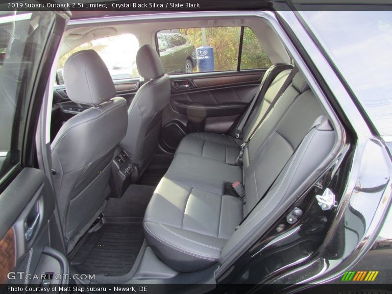 Crystal Black Silica / Slate Black 2019 Subaru Outback 2.5i Limited
