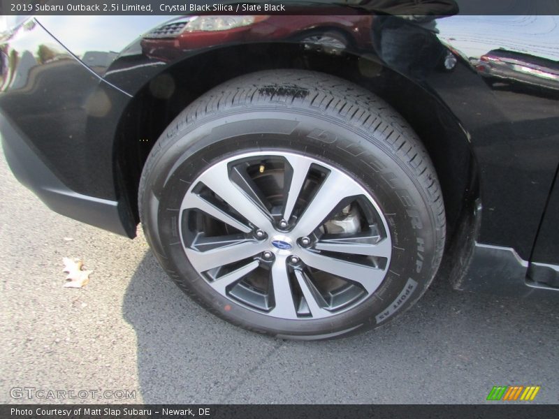 Crystal Black Silica / Slate Black 2019 Subaru Outback 2.5i Limited