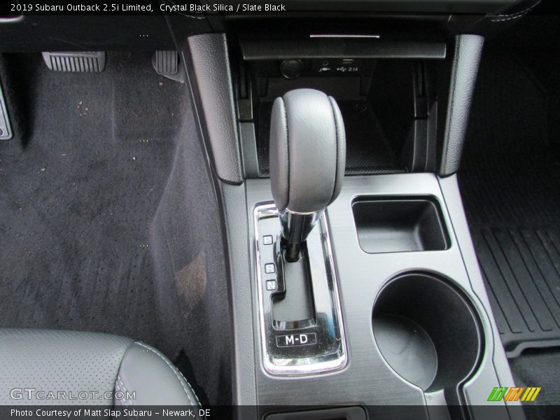 Crystal Black Silica / Slate Black 2019 Subaru Outback 2.5i Limited