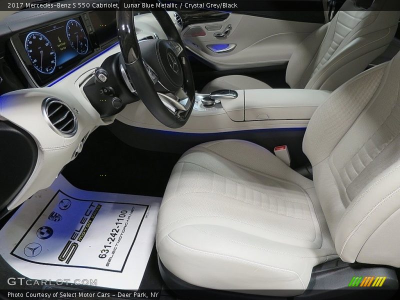 Front Seat of 2017 S 550 Cabriolet
