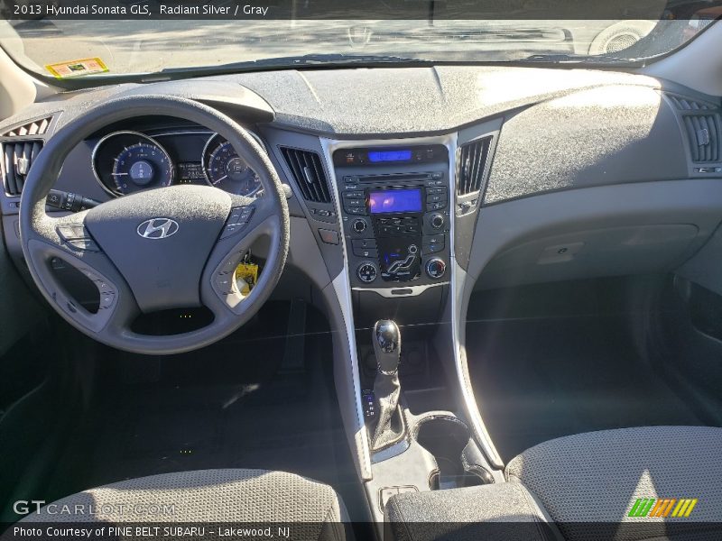 Radiant Silver / Gray 2013 Hyundai Sonata GLS