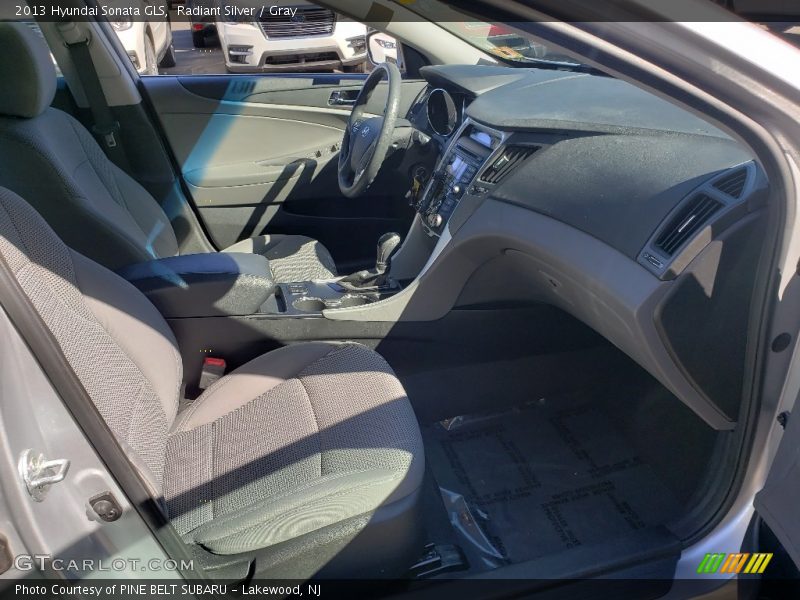 Radiant Silver / Gray 2013 Hyundai Sonata GLS