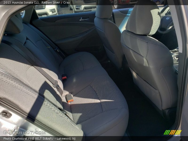 Radiant Silver / Gray 2013 Hyundai Sonata GLS