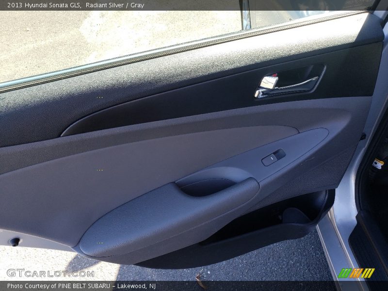 Radiant Silver / Gray 2013 Hyundai Sonata GLS