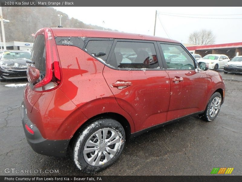 Mars Orange / Black 2020 Kia Soul LX