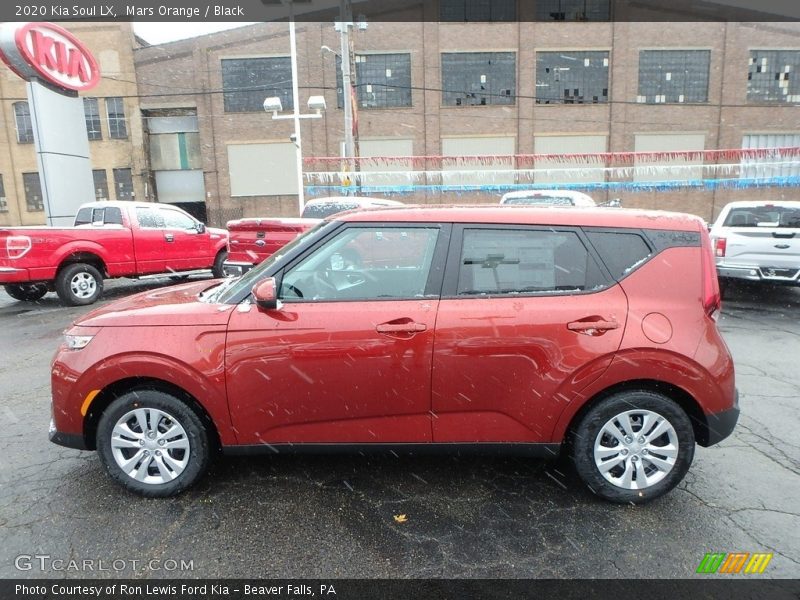 Mars Orange / Black 2020 Kia Soul LX