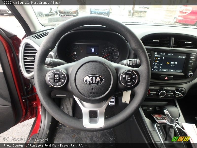 Mars Orange / Black 2020 Kia Soul LX