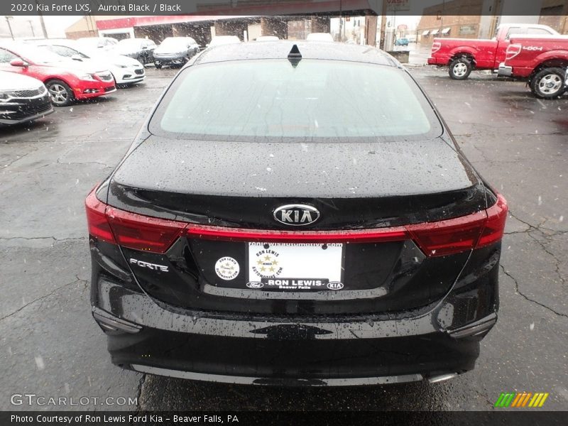 Aurora Black / Black 2020 Kia Forte LXS