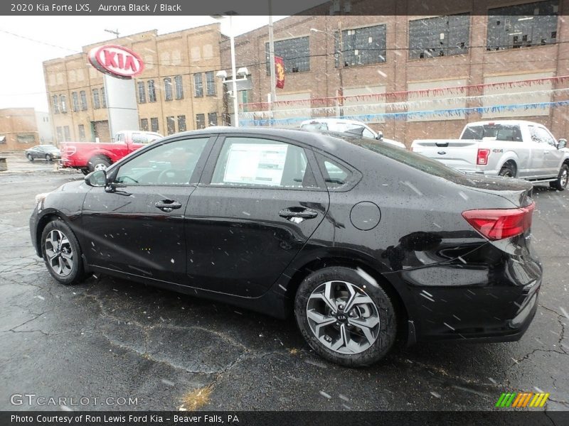 Aurora Black / Black 2020 Kia Forte LXS